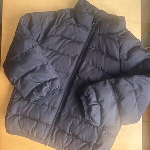 Wonder Nation Black Puffer Jacket for Kids